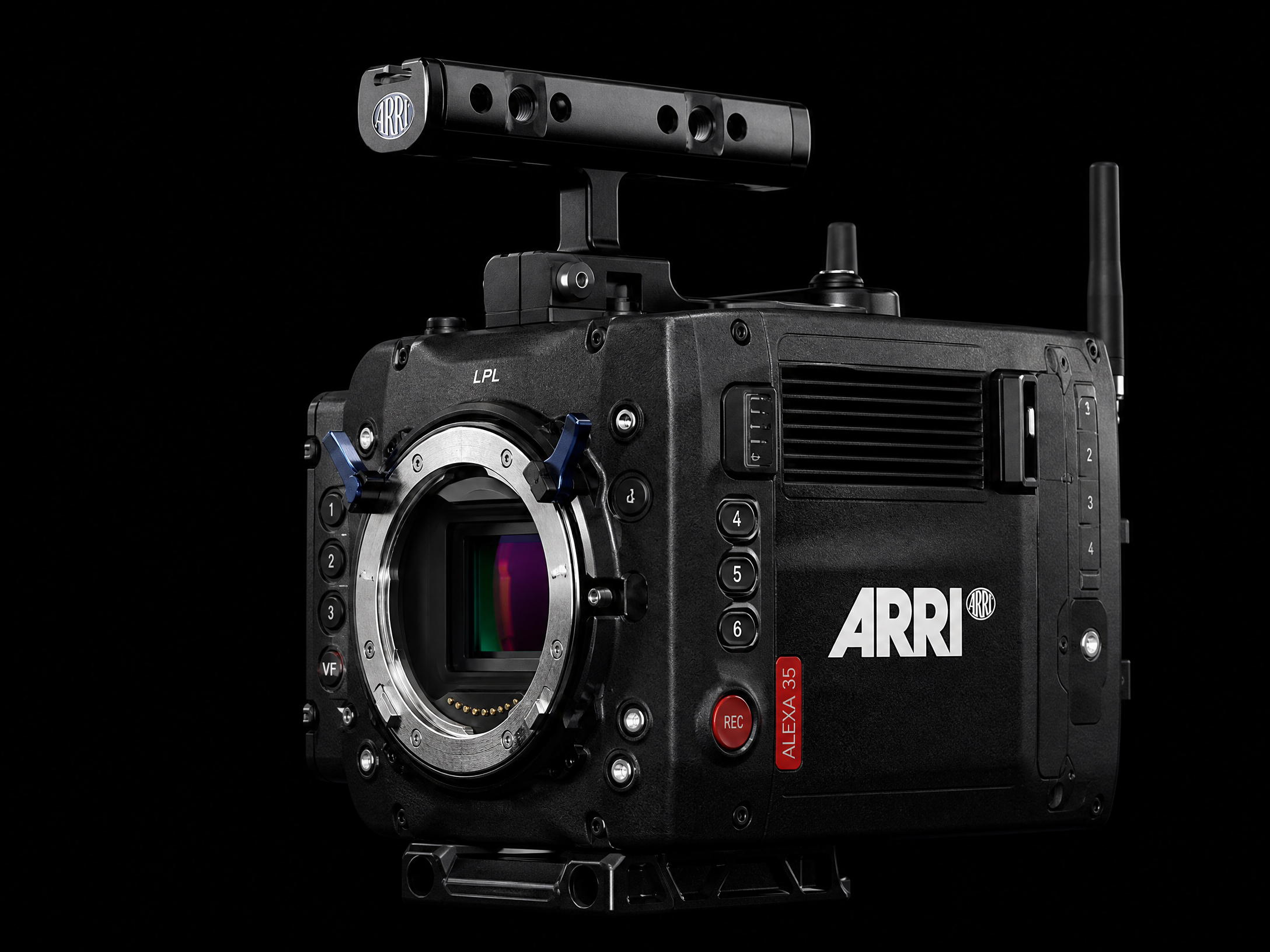 ARRI Alexa 35电影摄影机正面高清展示